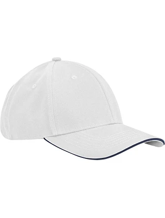Beechfield B 820C 6 panelová kšiltovka EarthAware® 53.820C white/french navy Beechfield B 820C 6 panelová kšiltovka EarthAware® 53.820C white/french navy