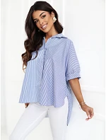 Košile IT KS 18989.17 námořnická a bílá