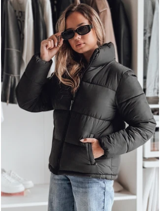 Dámská prošívaná bunda LAROSE černá FashionStreet TY3767