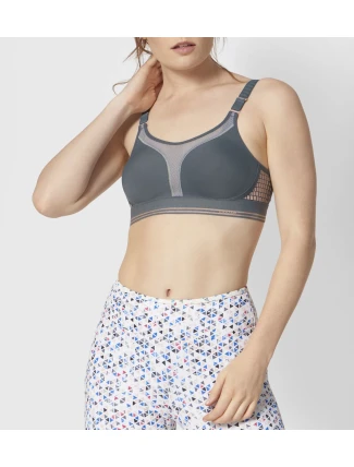 Dámská podprsenka Triaction Extreme Lite N EX šedá - Triumph Dámská podprsenka Triaction Extreme Lite N EX šedá - Triumph