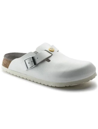 Birkenstock dámské žabky Boston ESD white natural leather medical narrow (0061378) dámské Birkenstock dámské žabky Boston ESD white natural leather medical narrow (0061378) dámské