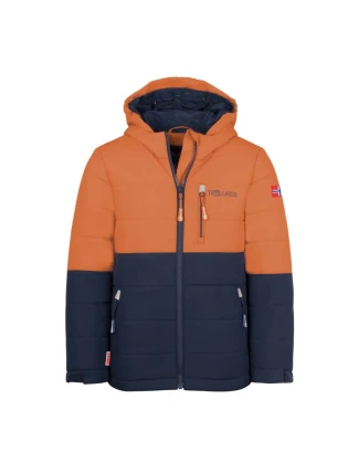 Dětská zimní nepromokavá oranžová lyžařská bunda Trollkids Hemsedal Snow Jacket XT (513-176) Dětská zimní nepromokavá oranžová lyžařská bunda Trollkids Hemsedal Snow Jacket XT (513-176)