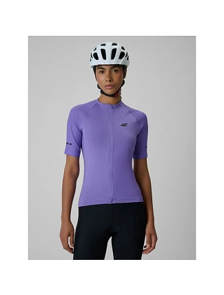UPF50+ dámský cyklistický dres 4F 4FRSS26TFTSF2455-65S dámské UPF50+ dámský cyklistický dres 4F 4FRSS26TFTSF2455-65S dámské