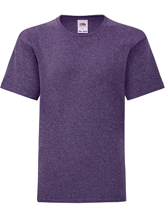Fruit of the Loom Kids Iconic 150 T Dětské tričko 16.1023 heather purple