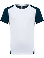 Kariban ProAct PA 4016 Dětské kontrastní sportovní tričko 20.4016 white/navy Kariban ProAct PA 4016 Dětské kontrastní sportovní tričko 20.4016 white/navy
