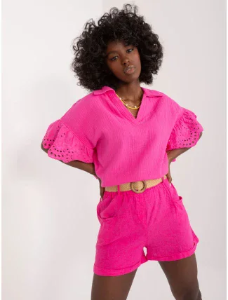 DHJ šortky SN 2598.28X fuchsiová DHJ šortky SN 2598.28X fuchsiová