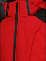 Pánská zimní bunda s kapucí červená FashionStreet TX5121