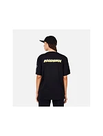 Unisexové tričko ROSSIGNOL SUPER TEE, černé Unisexové tričko ROSSIGNOL SUPER TEE, černé