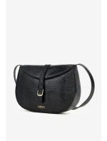 Dámská kabelka s drobným ražením Nobo – černá