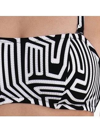 Style Bella Top Bikini - horní díl 8824-1 black - RosaFaia