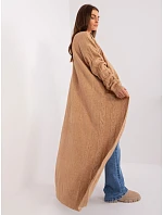 Kardigan AT SW 2395.30 v barvě camel
