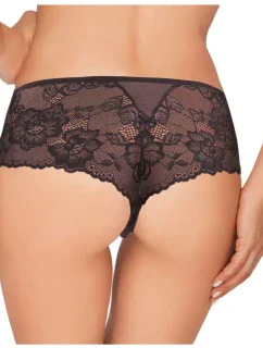 Dámská tanga Kim 092 Black - Ewana