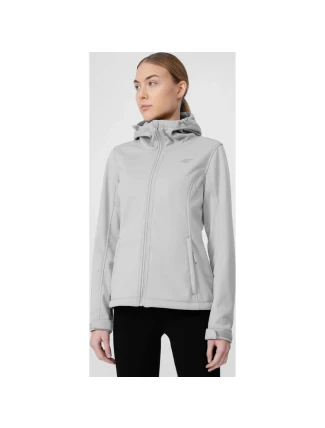Dámská softshellová bunda NOSD4-SFD300 šedá - 4F