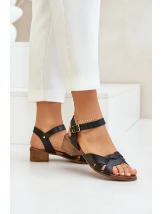 Sandály na podpatku  model 210705 Step in style