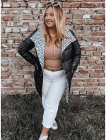 Dámská prošívaná bunda VETIS černá FashionStreet TY2976