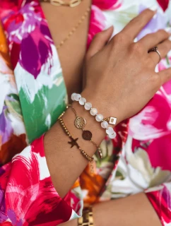 Náramek ETOLIE ve zlaté barvě FashionStreet LY0098