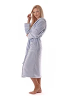 Dámský župan Siena s kapucí 3156 starorůžová - Vestis Dámský župan Siena s kapucí 3156 starorůžová - Vestis