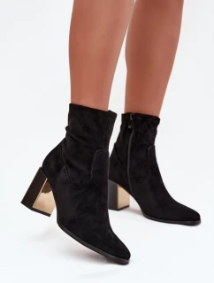 Boty na podpatku model 218723 Step in style