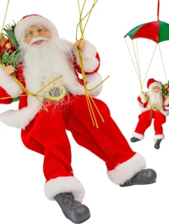 SANTA NA PADÁKU 60CM SLÍDA