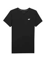 Pánské tričko 4F M3339 deep black 4FWMM00TTSHM3339 20S pánské