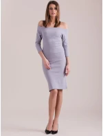 Šaty EN SK 1407.05 šedá