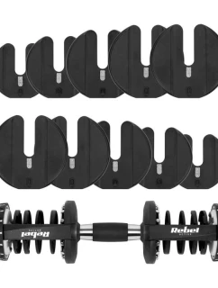 REBEL ACTIVE 24 kg nastavitelná litinová činka automatická
