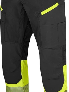 ProJob 6528 Waistpants Stretch (44-60) Strečové bezpečnostní kalhoty 64.528M yellow/black