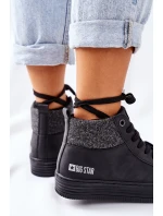 Vysoké Izolované Tenisky Big Star II274147 Černé