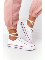 Dámské Klasické Nízké Tenisky Big Star DD274336 Bile