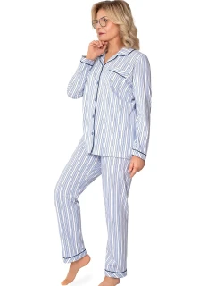 Pyžamo Martel 224 Ewa III délka/r M-2XL rozepínací