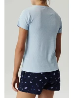Dámské pyžamo 490/01 light blue - Atlantic