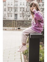 Dětské klasické vysoké tenisky Big Star LL374003 růžové