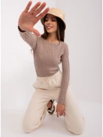 PM SW PM1089 Svetr.09P tmavě lila PM SW PM1089 Svetr.09P tmavě lila