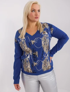 Halenka RV BZ 9246.13 kobaltově modrá