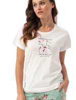 Dámské pyžamo 641 cream - Luna