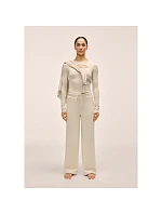 Dámské kalhoty CASALL Peachy Straight Leg Jogger, bílá barva Dámské kalhoty CASALL Peachy Straight Leg Jogger, bílá barva