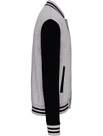 Kariban K 497 Unisex college bunda "Teddy" 20.K497 oxford grey/black Kariban K 497 Unisex college bunda "Teddy" 20.K497 oxford grey/black