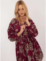 Šaty DHJ SK 19861 6.42 fialová Šaty DHJ SK 19861 6.42 fialová