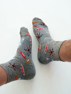 PÁNSKÉ 3/4 PONOŽKY GRILL 1153.027