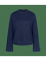 Vrchní díl pyžama Cozy Comfort Top X 01 modrý Blue - TRIUMPH Vrchní díl pyžama Cozy Comfort Top X 01 modrý Blue - TRIUMPH