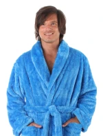 Pánský župan Jack extra 2120 sky blue - Vestis Pánský župan Jack extra 2120 sky blue - Vestis