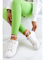 Low Leather Trainers Big Star JJ274007 White Low Leather Trainers Big Star JJ274007 White