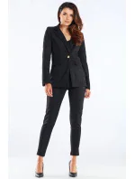 Dámské kalhoty A461 Černá - Awama Dámské kalhoty A461 Černá - Awama