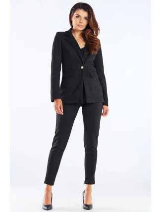 Dámské kalhoty A461 Černá - Awama Dámské kalhoty A461 Černá - Awama