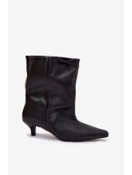 Boty na podpatku  model 221935 Step in style