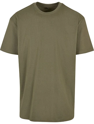 Build your Brand BY 102 Oversize tričko z těžké bavlny 56.0102 olive Build your Brand BY 102 Oversize tričko z těžké bavlny 56.0102 olive
