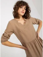 Šaty EM SK 004.06 tmavě lila Šaty EM SK 004.06 tmavě lila