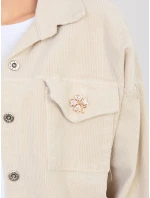 IT KR bunda FL10163.10 světle béžová