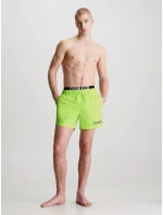 Pánské plavky KM0KM00981 LKQ sv. zelené - Calvin Klein