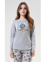 Dámské pyžamo dlouhé Tygřík Dámské pyžamo dlouhé Tygřík